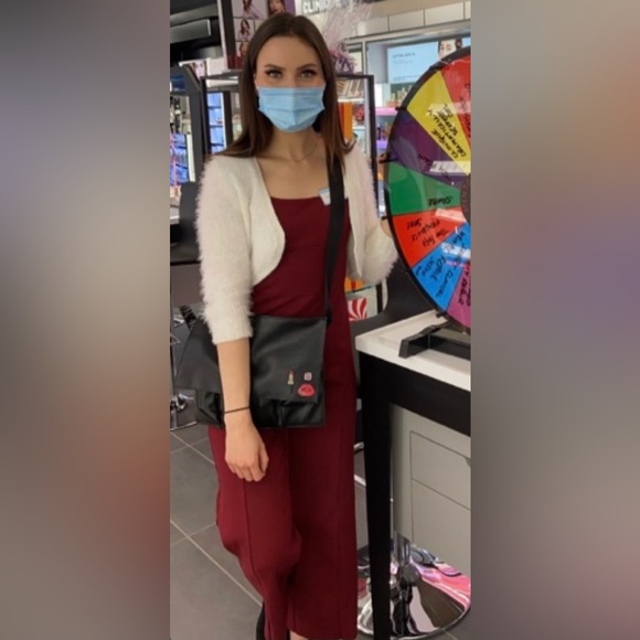 Urban outfitters red jumpsuit - Picture 3 of 3